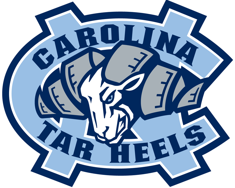 North Carolina Tar Heels 1999-2004 Primary Logo iron on transfers for clothing